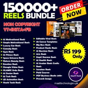 Reels Bundle - Ultimate collection of Instagram video reel templates, effects, and transitions to increase social media engagement.