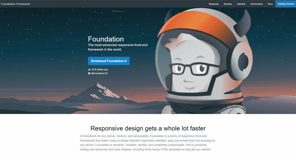 Foundation
The most advanced responsive front-end framework in the world.
