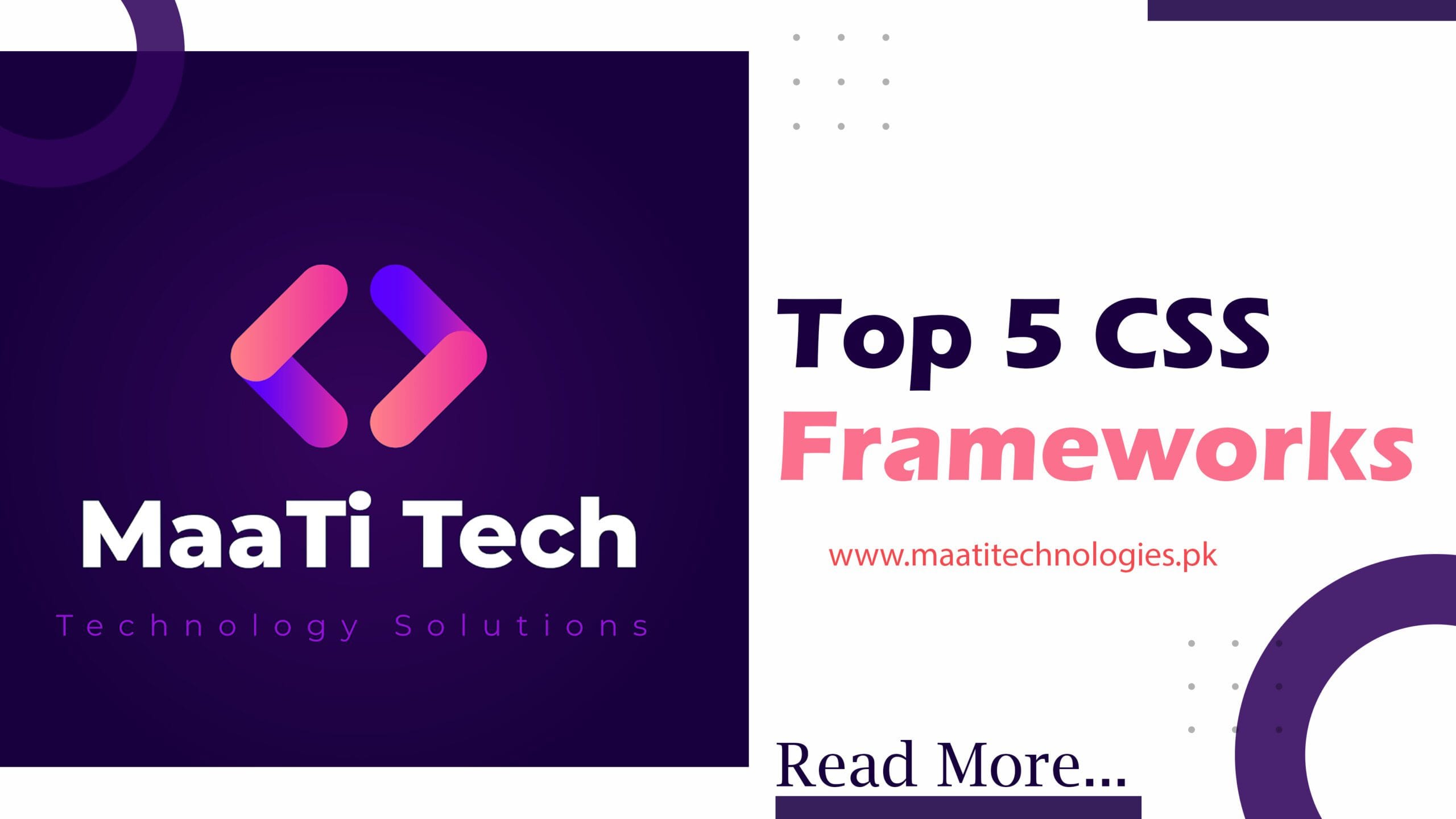 Top 5 CSS Frameworks