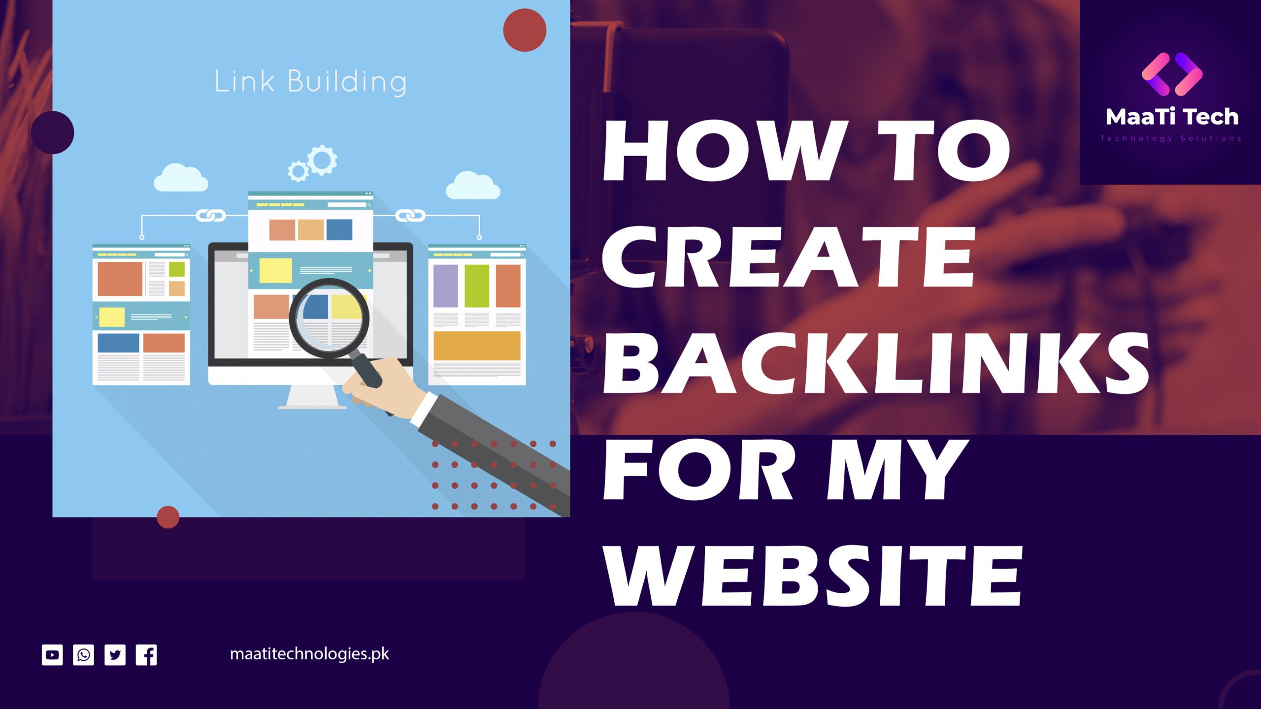 How to Create Backlinks for My Website