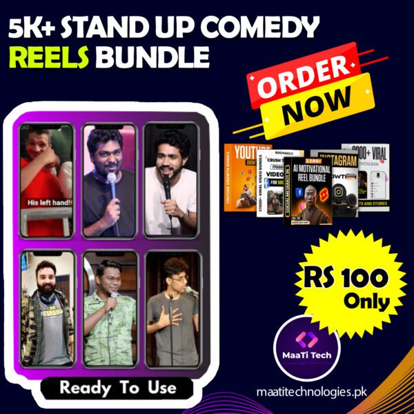 Stand Up Comedy Reels Bundle